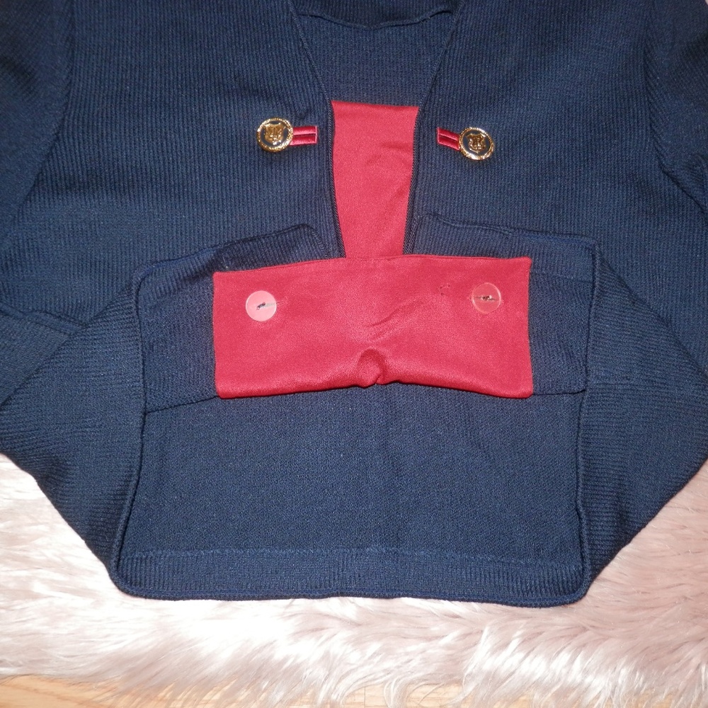 Vintage St John Nautical Theme Double Breast Coat - Picture 4 of 8